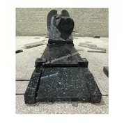 Angel Holding Heart Kerbset Memorial